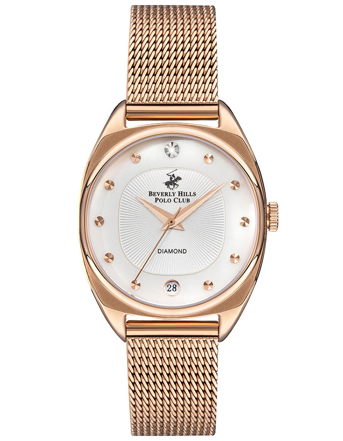 BEVERLY HILLS POLO CLUB Women's Analog MOP White Dial Watch - Premium from shopiqat - Just $33.500! Shop now at shopiqat